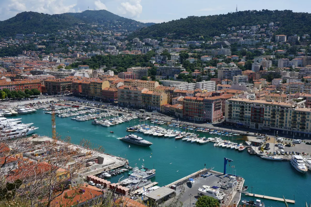 Photo du port de Nice