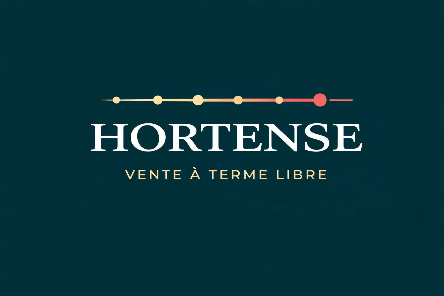 Vente à terme  libre