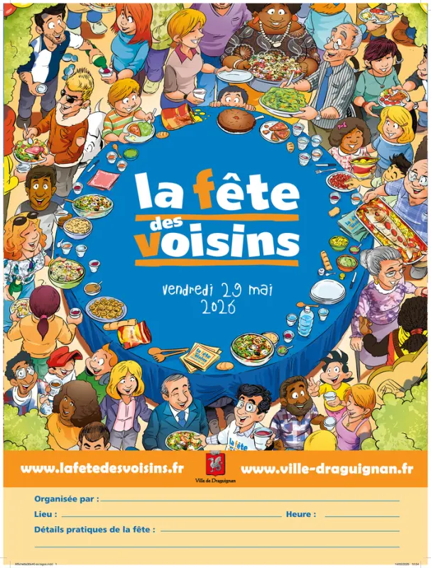 FETE DES VOISINS EDITION 2026 A DRAGUIGNAN