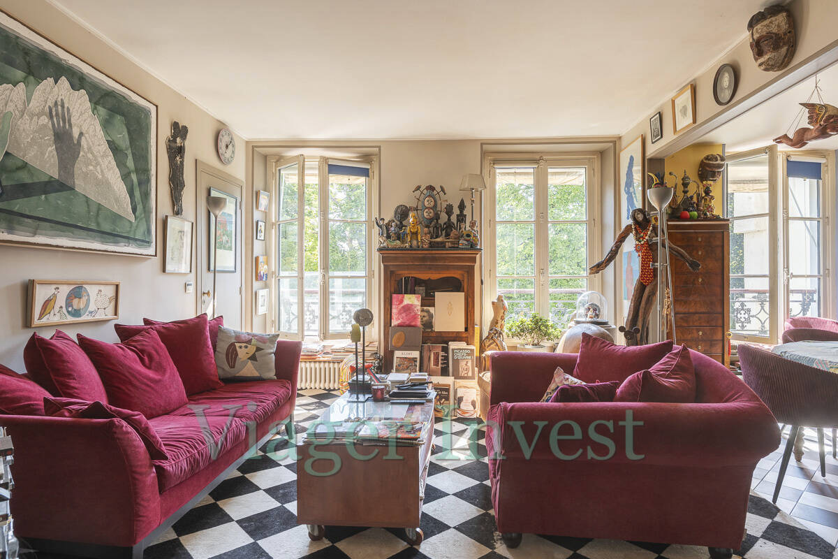 APPARTEMENT D'EXCEPTION FACE AU JARDIN DU LUXEMBOURG
