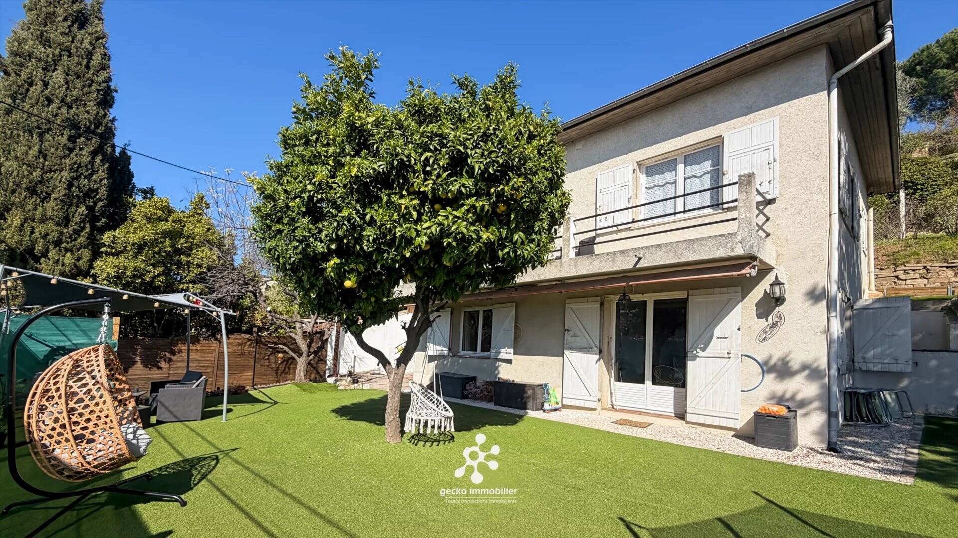 Nice - Sainte Marguerite / Saint Isidore - Maison 3/4P avec jardin - cave - parking