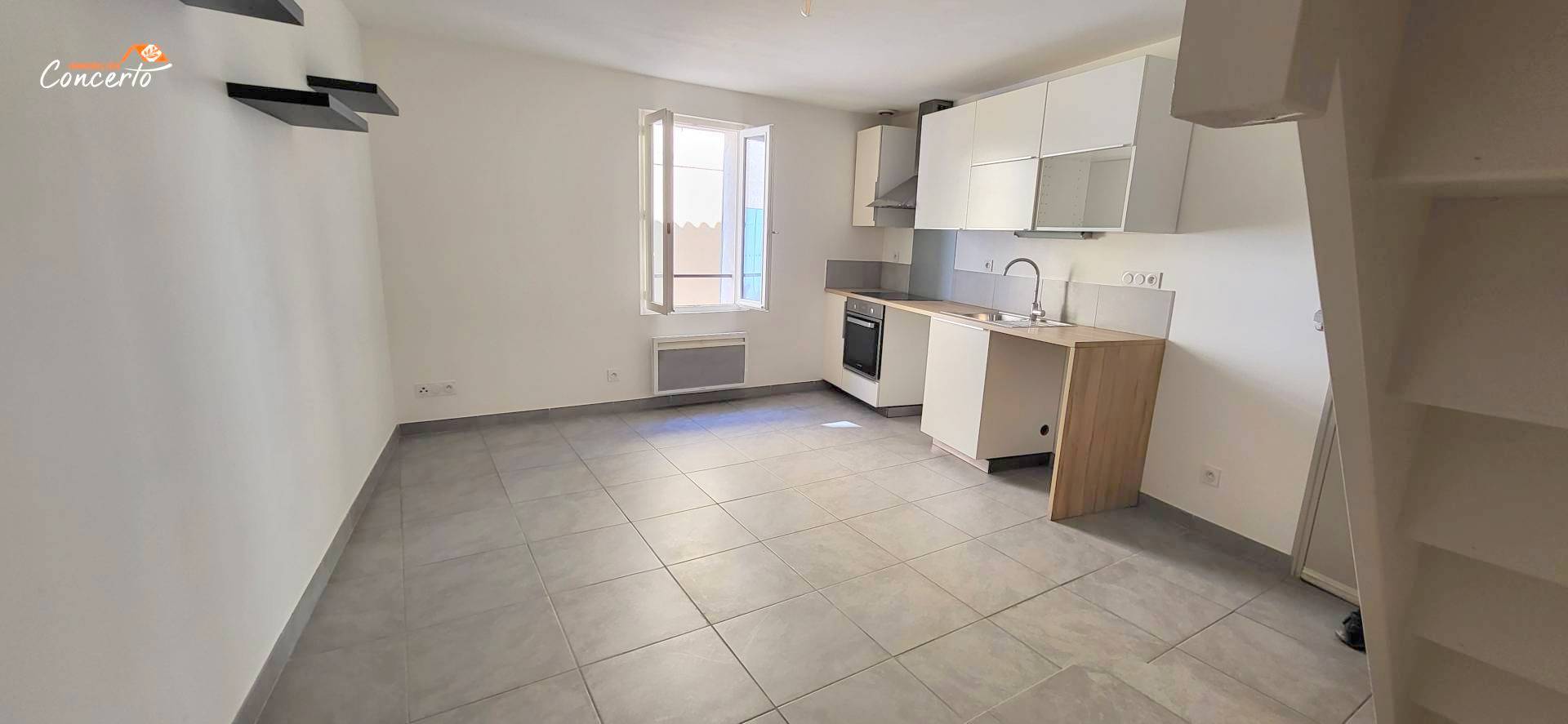 Appartement de type T2 en duplex