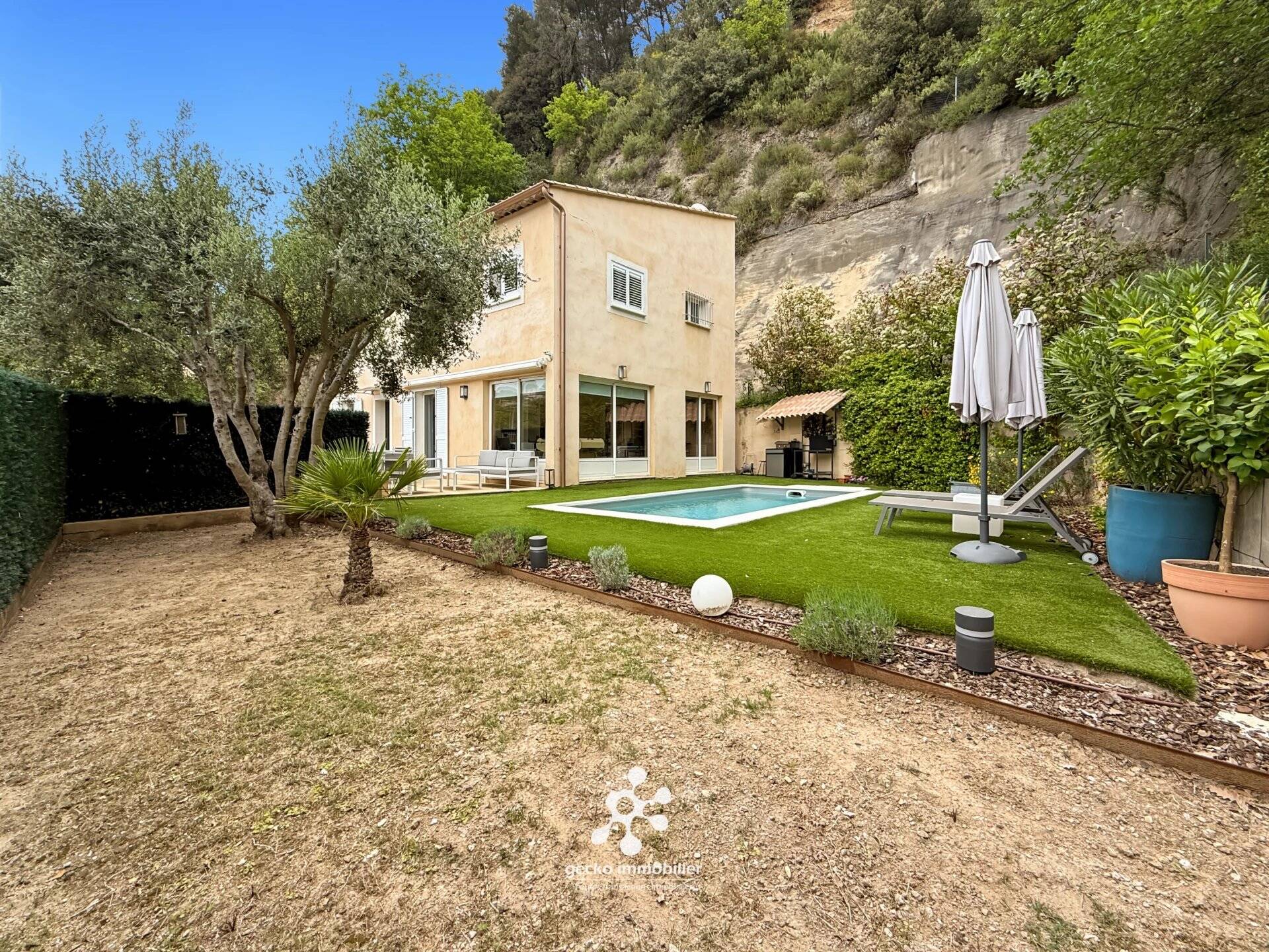 Maison individuelle avec piscine à Cagnes sur Mer