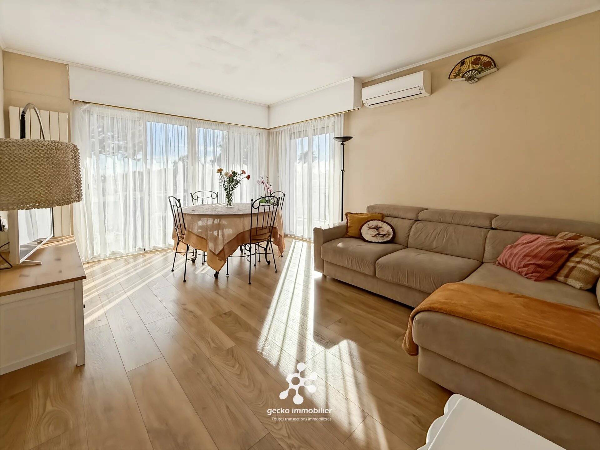 3 pièces avec parking et cave à Cagnes sur Mer