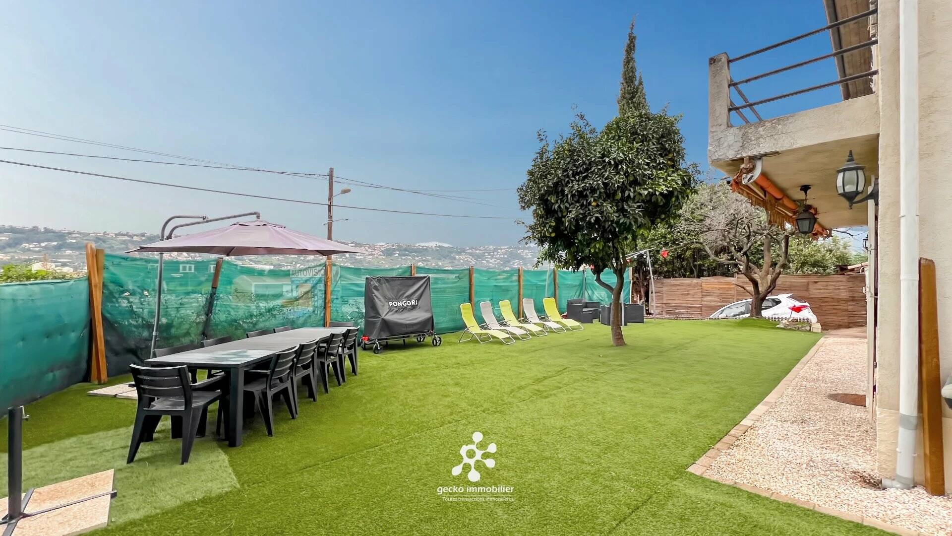 Nice - Sainte Marguerite / Saint Isidore - Maison 3/4P avec jardin - cave - parking