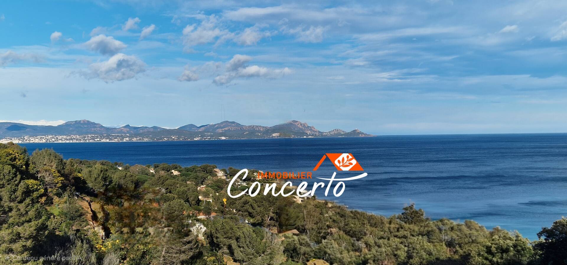 Achat villa vue mer aux Issambres