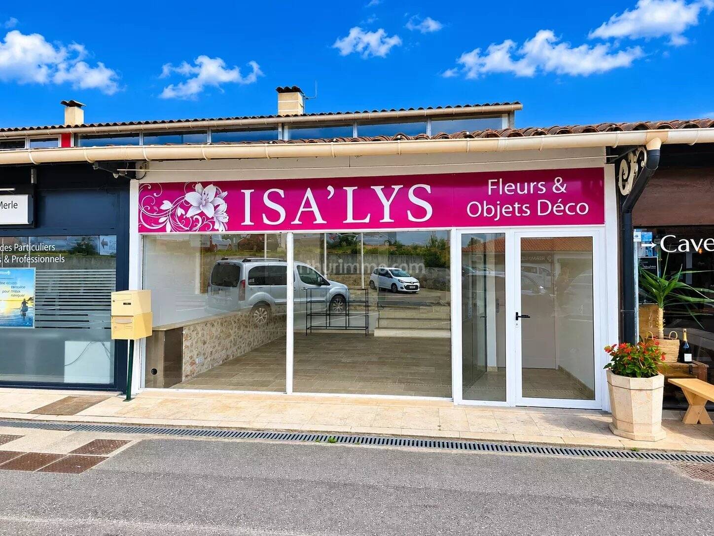 Local commercial + logement de fonction