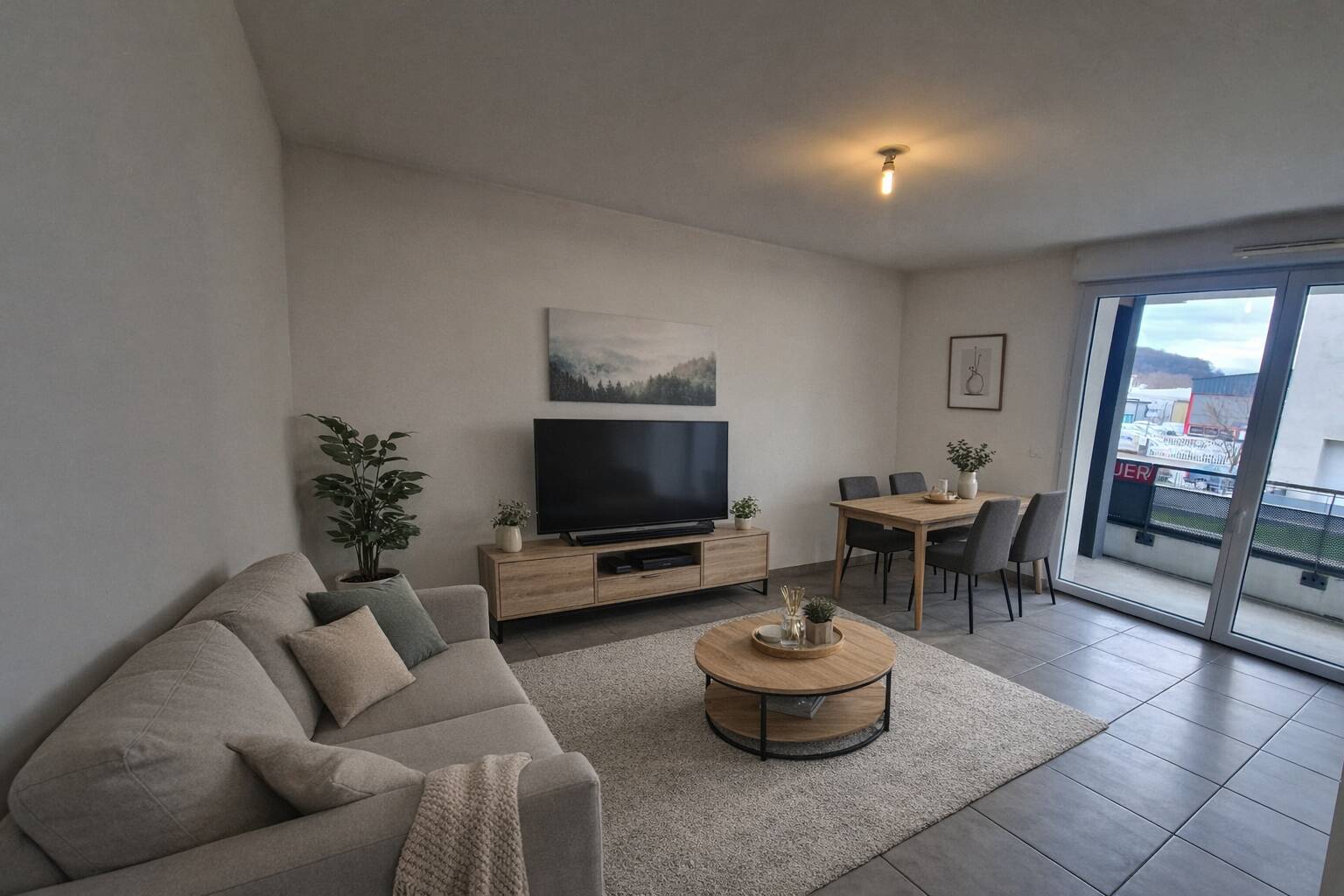 Bel appartement T2, grande terrasse à ECHIROLLES