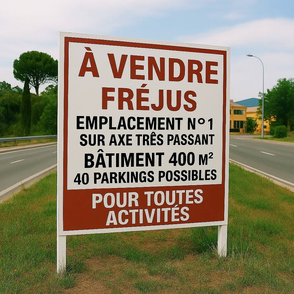 Fréjus, local commercial emplacement n°1
