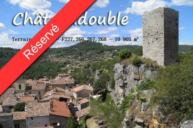 Terrain à Châteaudouble (83300)