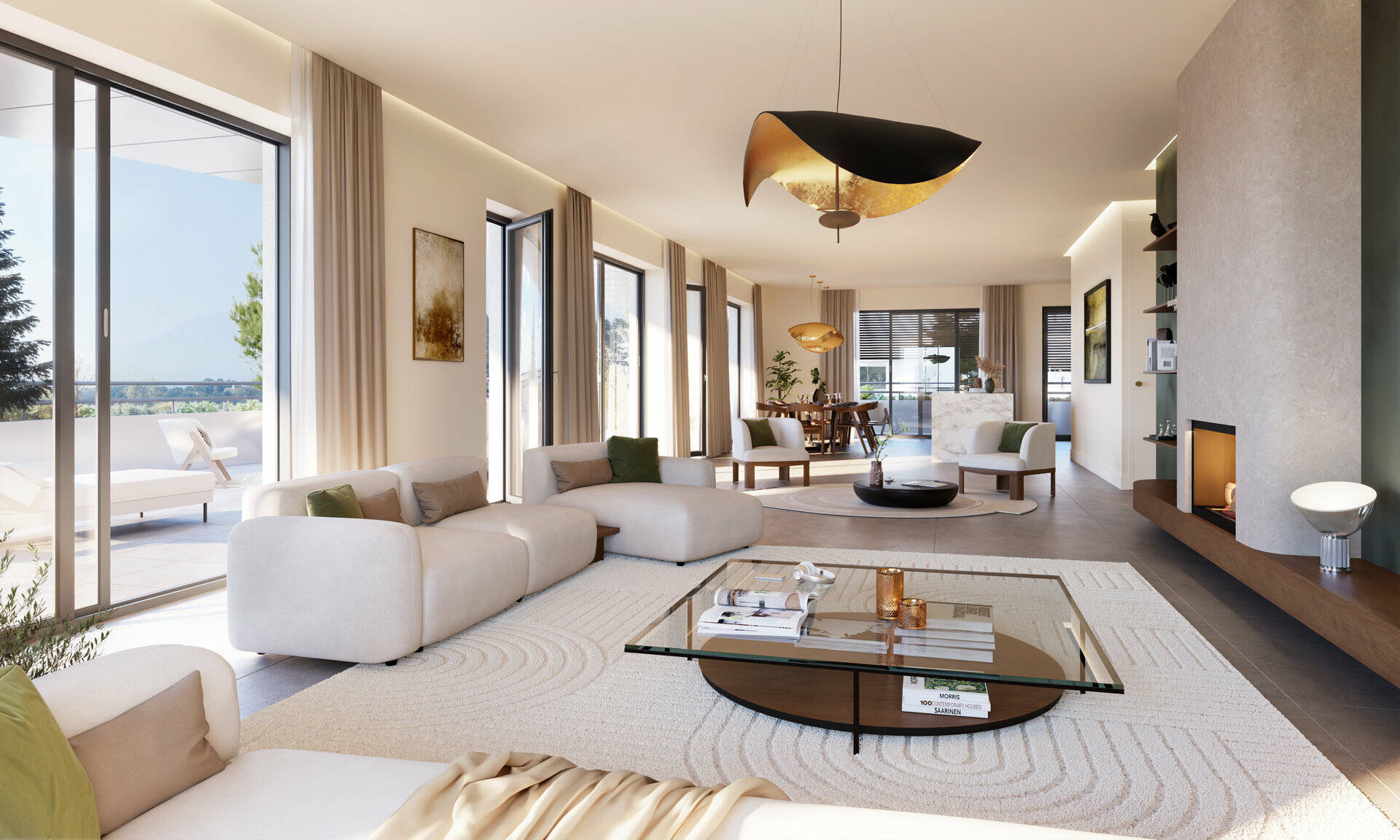 Appartement dernier étage T6