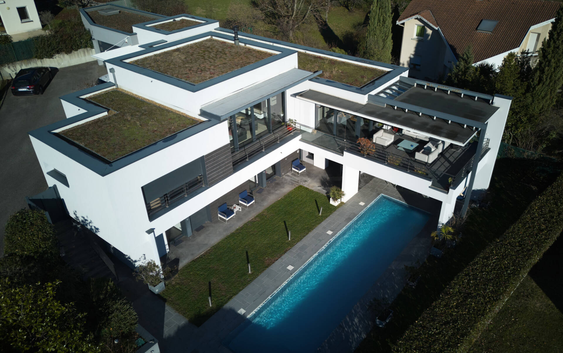 Propriété d'exception de 296 m² environ, au calme , vue sur la chaine de Belledonne.