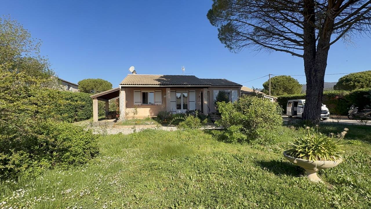 Villa F3 à vendre à Figanières (Var) – 399 900 € FAI – Terrain 1200 m² avec emplacement piscine idéal
