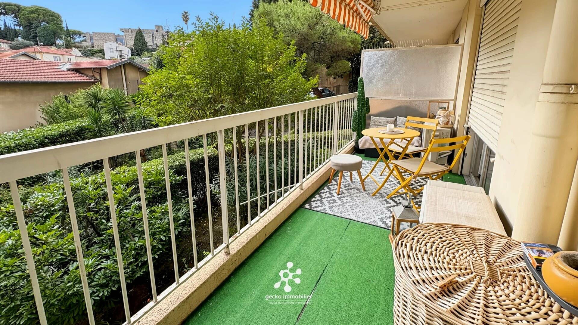 Nice Nord – Villa Arson | Beau 3 pièces de 69 m² avec balcon