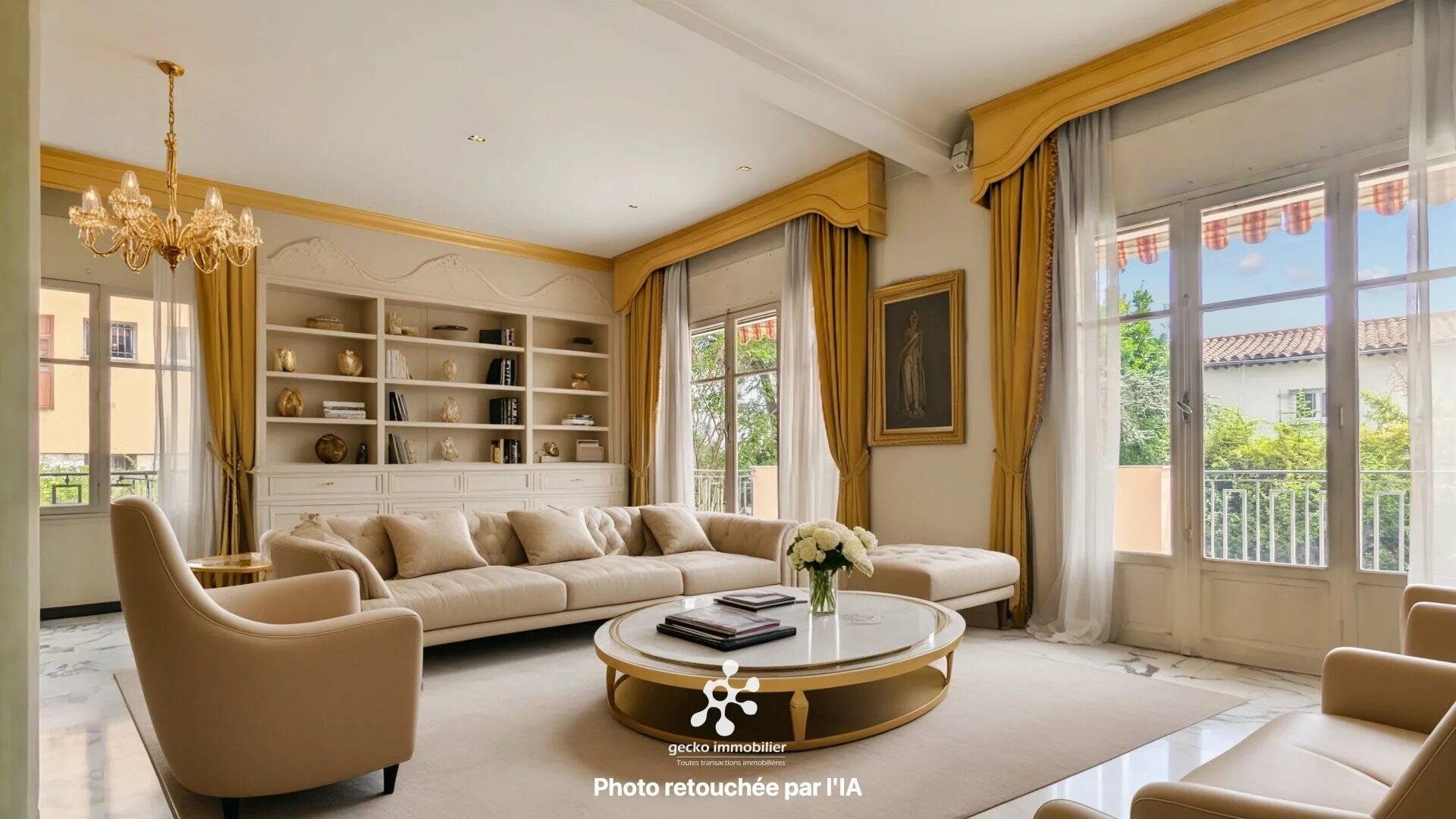 NICE - CIMIEZ/RIMIEZ - Grand appartement familial 4 pièces avec jardin
