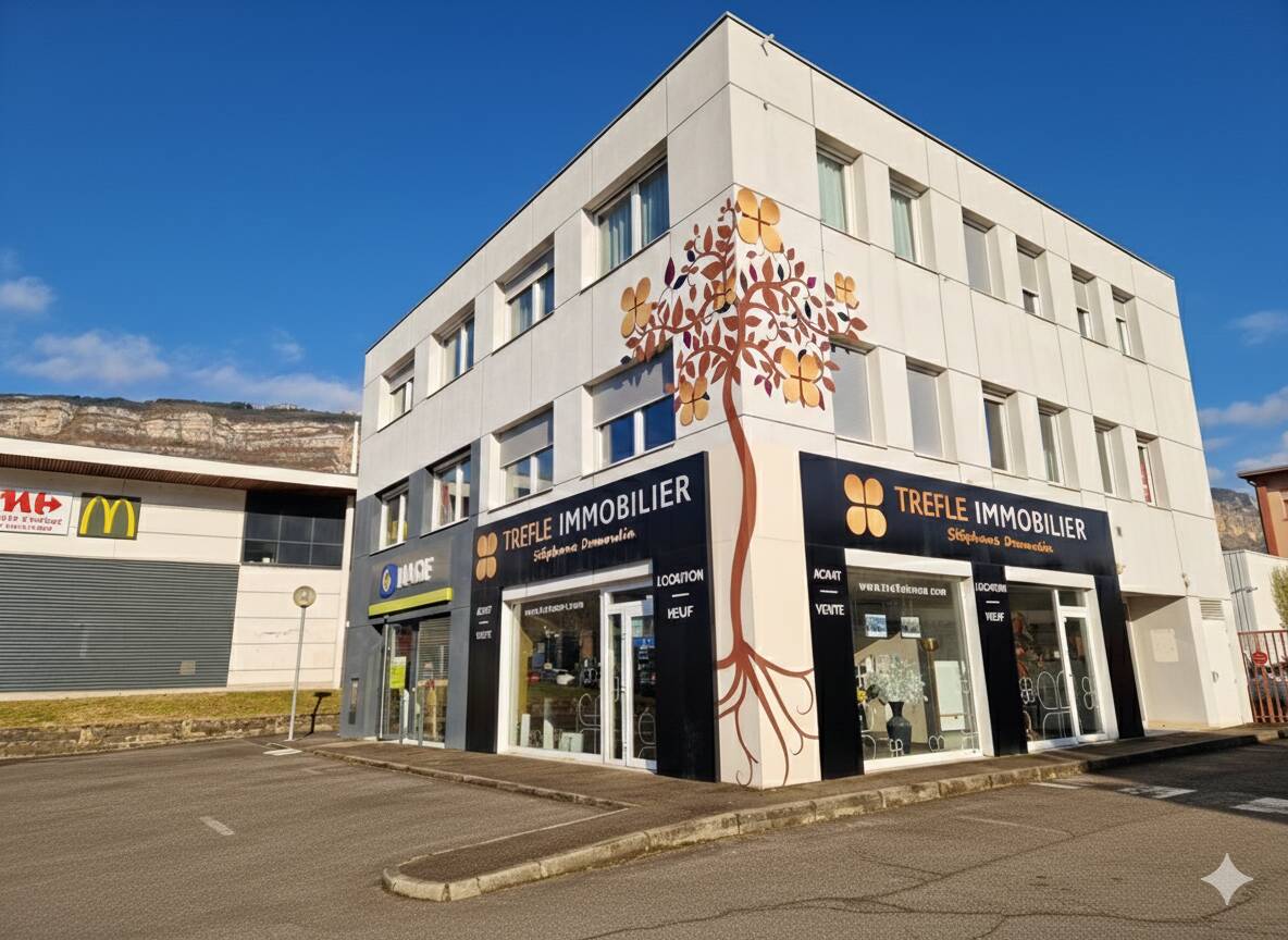 Crolles Local 120 m² avec vitrines et parking