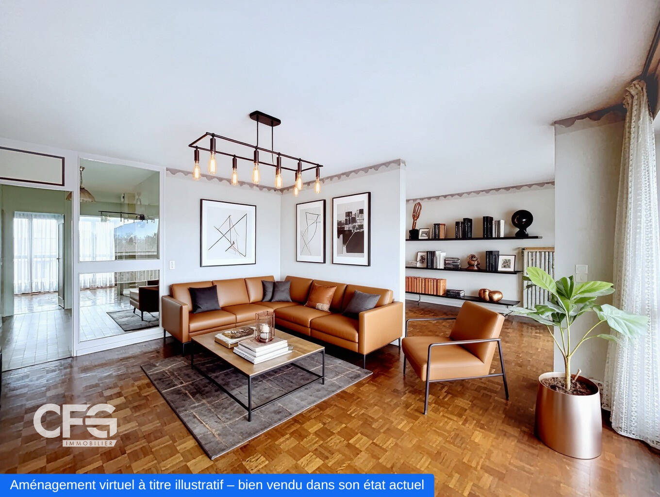 Vaste appartement au dernier étage