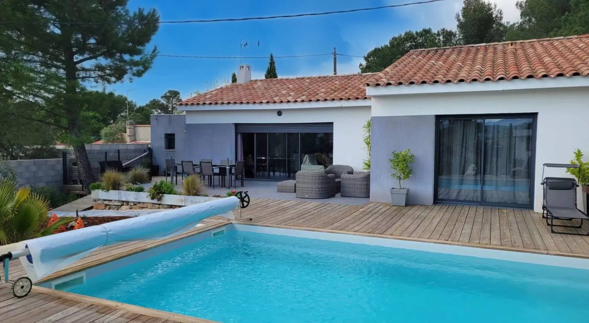 Havre de paix avec vue panoramique à Tourves