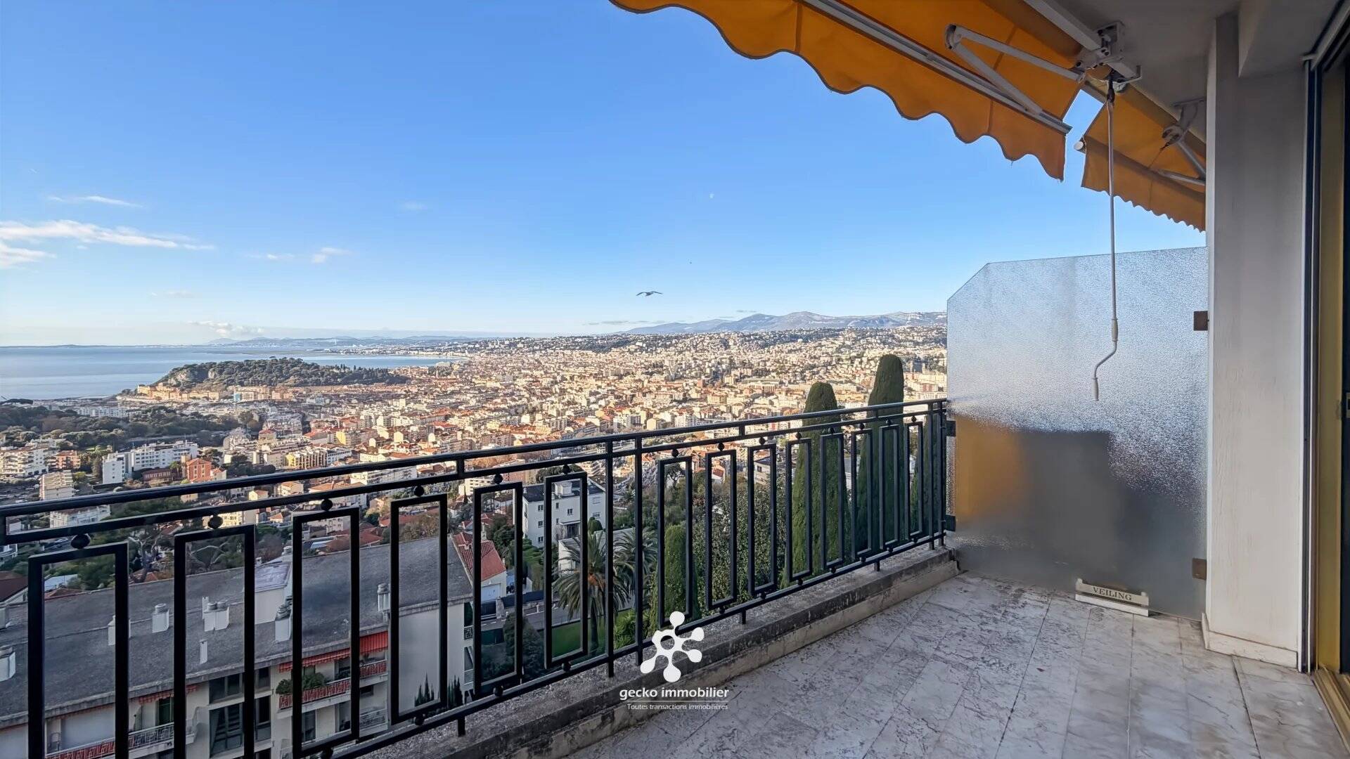 Nice - Mont Boron - 2 pièces avec vue mer