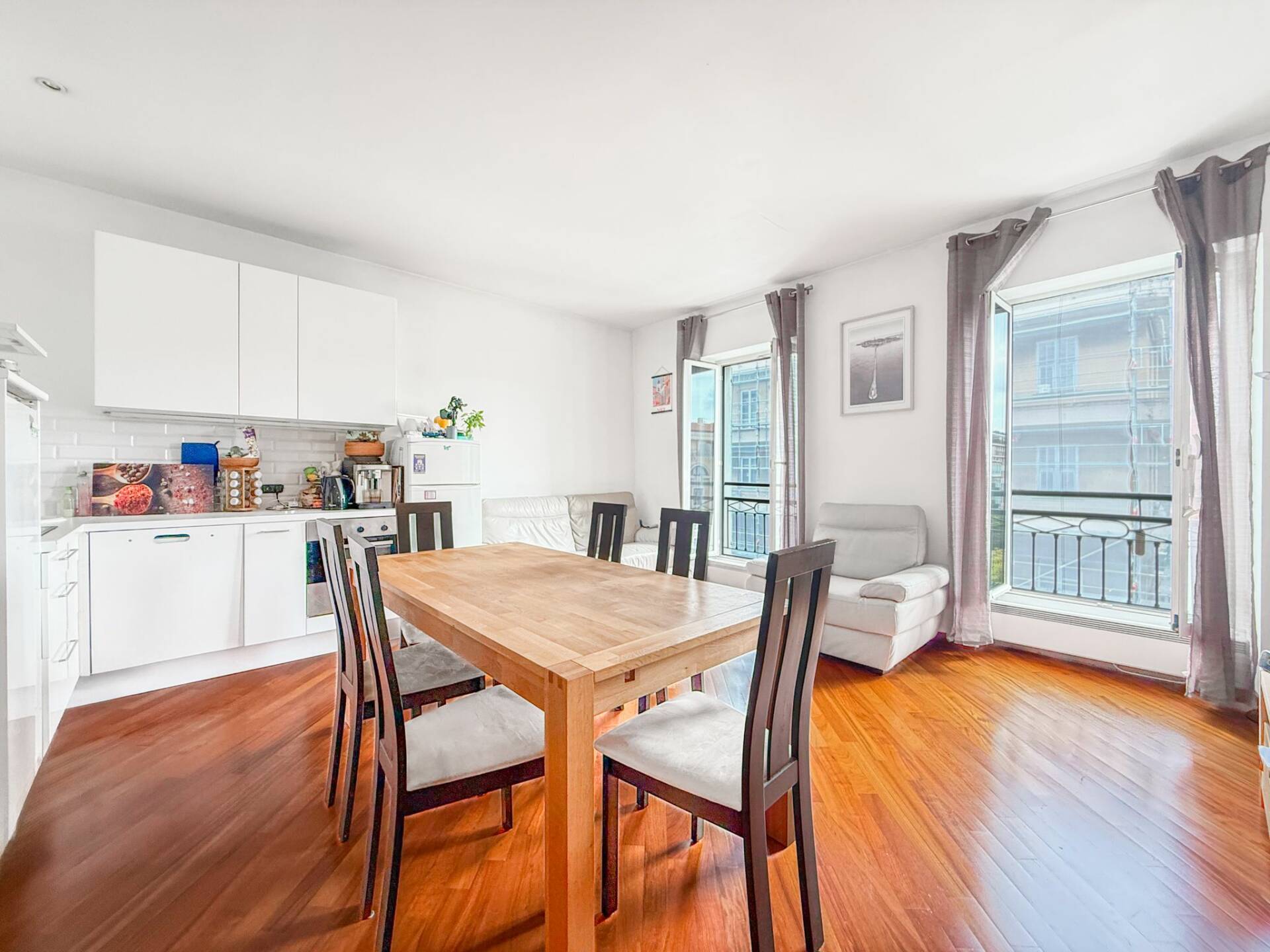 JEAN MEDECIN/MASSENA /NICE CENTRE /DUPLEX DERNIER ETAGE /3PIECES 72m2 HABITABLE 52m2 LOI CARREZ/