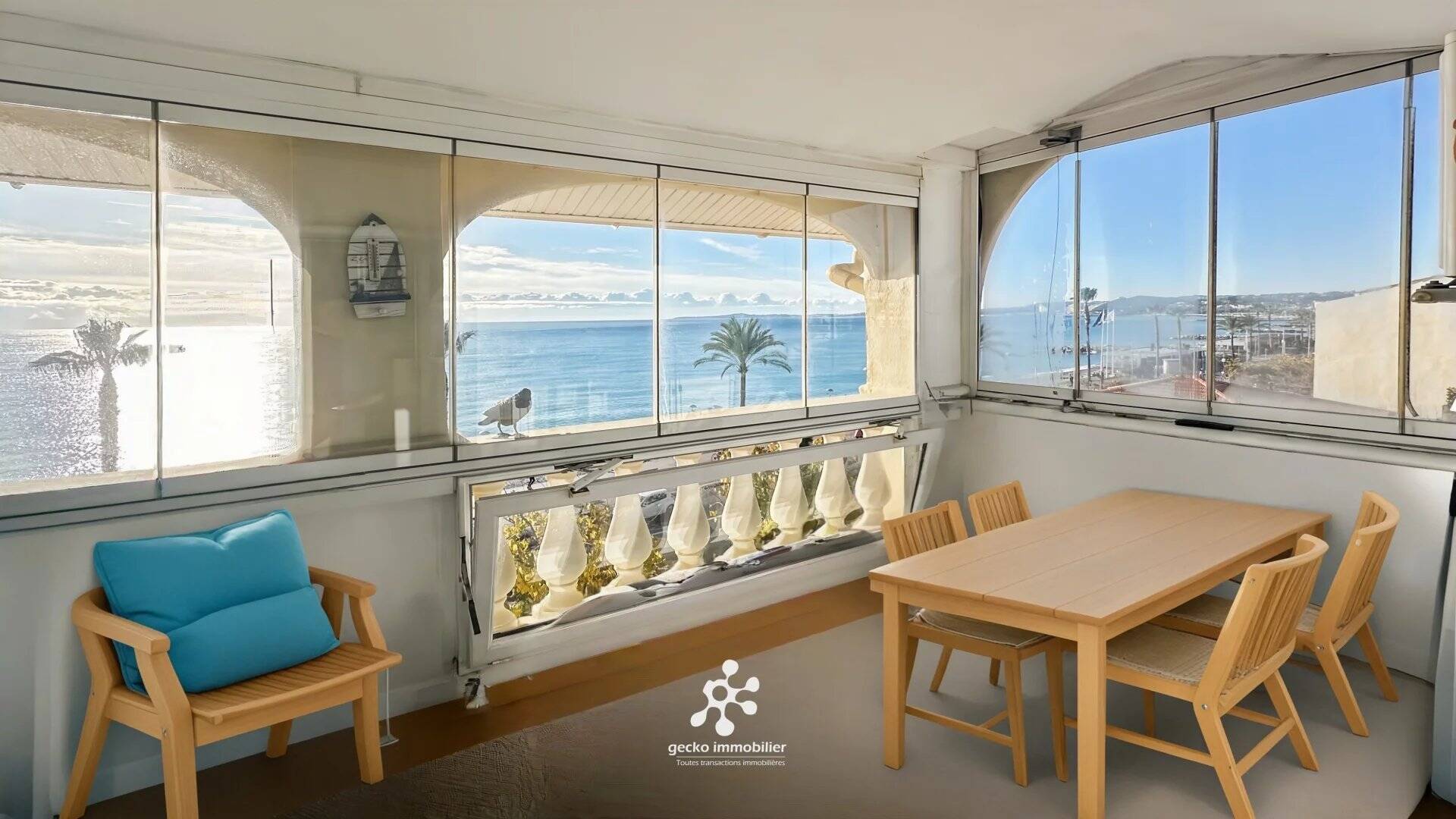 Cros de Cagnes - 2 pièces - Bord de Mer