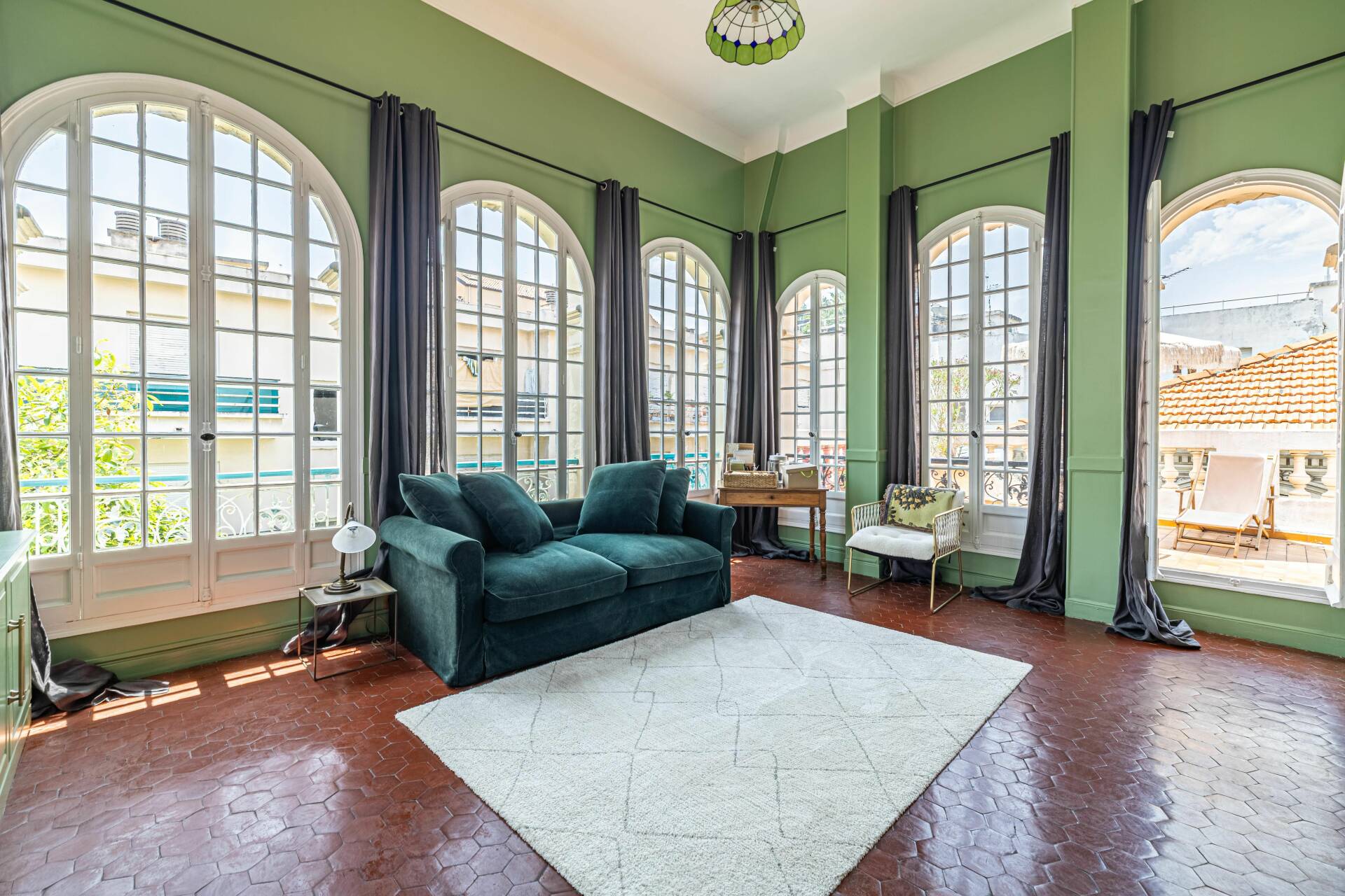NICE Libération Evêché 3P Duplex 96m² terrasse 35m²