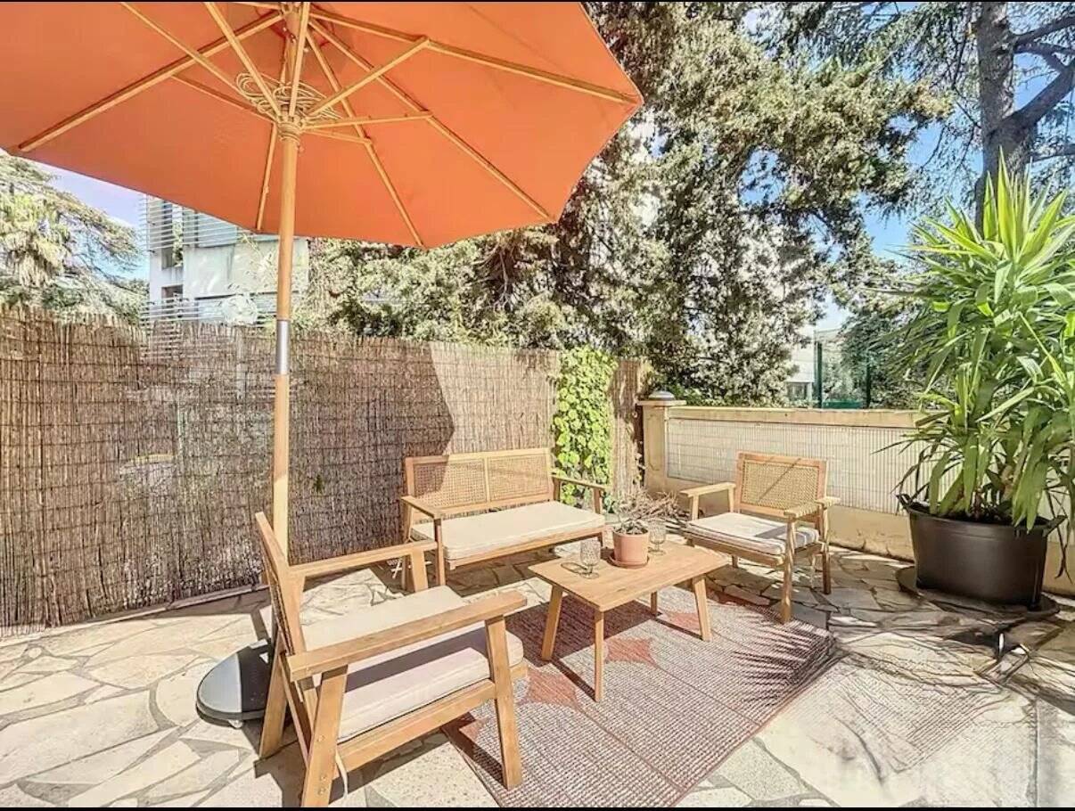 Nice Baumettes - F3 - Terrasse et Parking