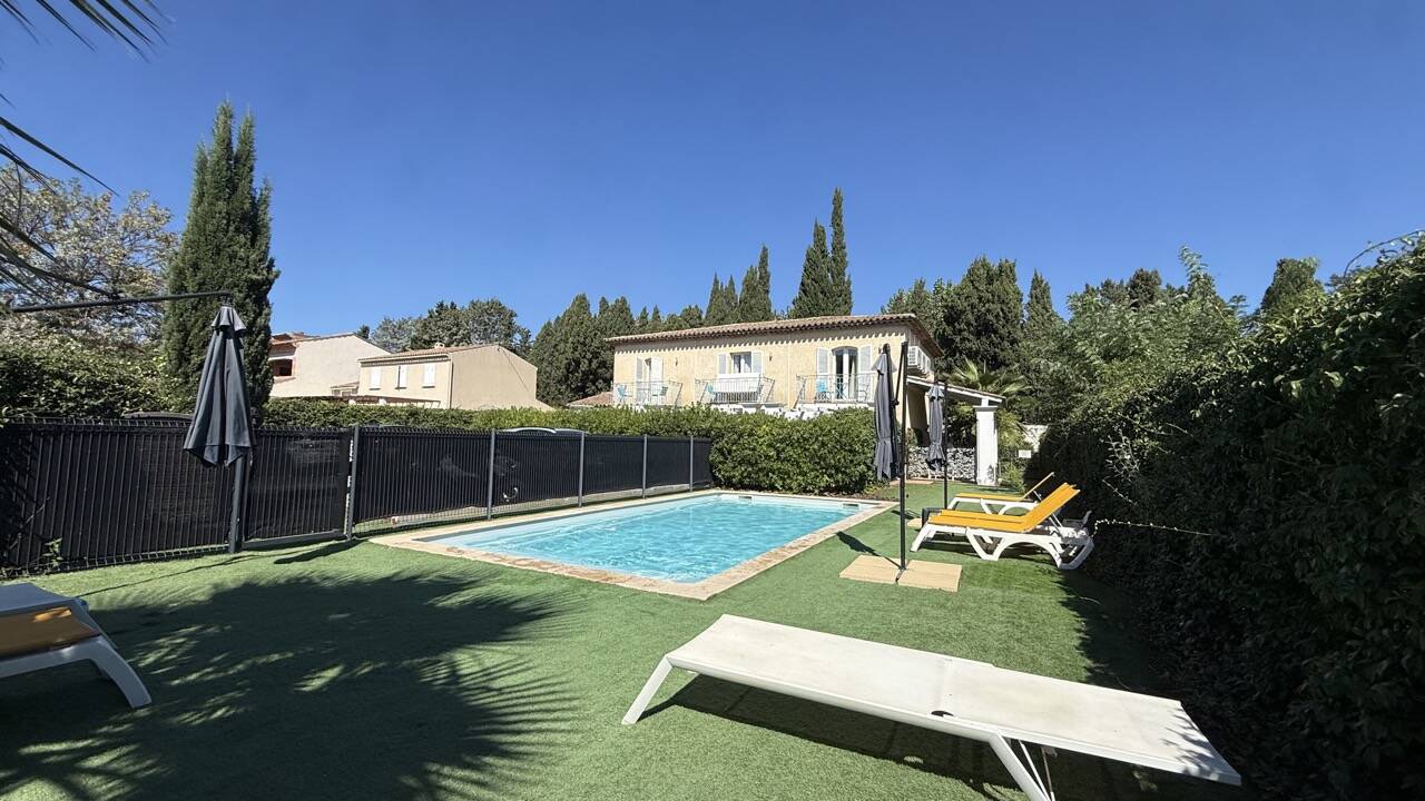 Vente à Terme LIBRE sur 18 ans - Villa (3 appartements DUPLEX + piscine) sur 910m²  à Saint Aygulf 83370