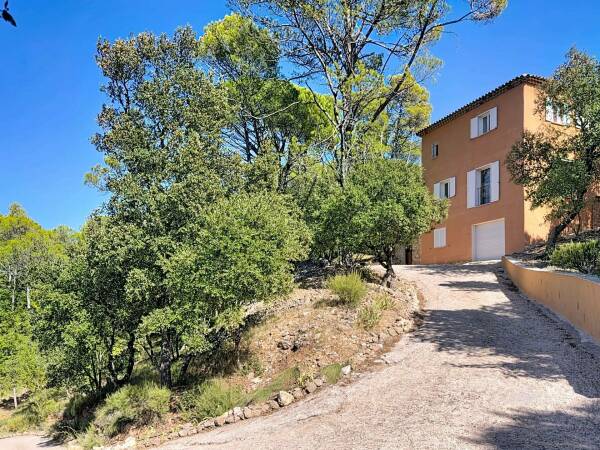 Châteauvert, vue panoramique, campagne