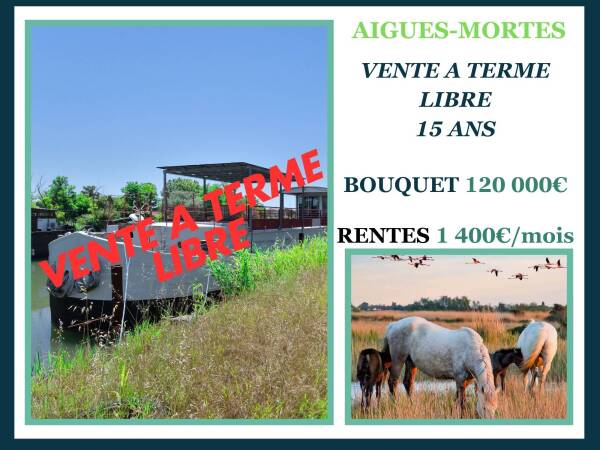 Péniche en Vente à Terme Libre