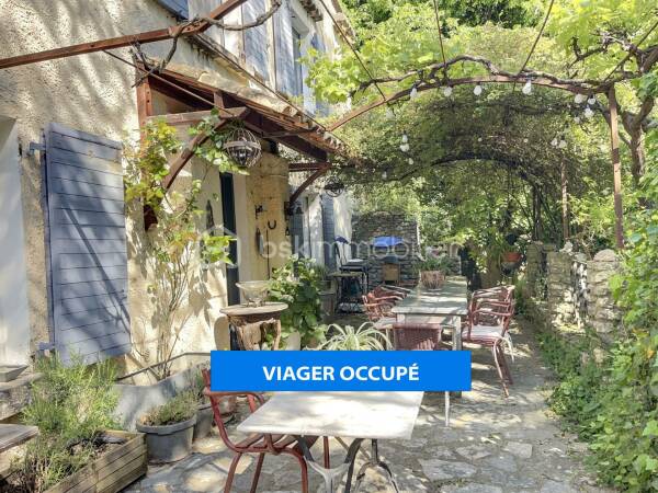 Charmante maison povencale EN VIAGER OCCUPE de 148 m² - Auribeau