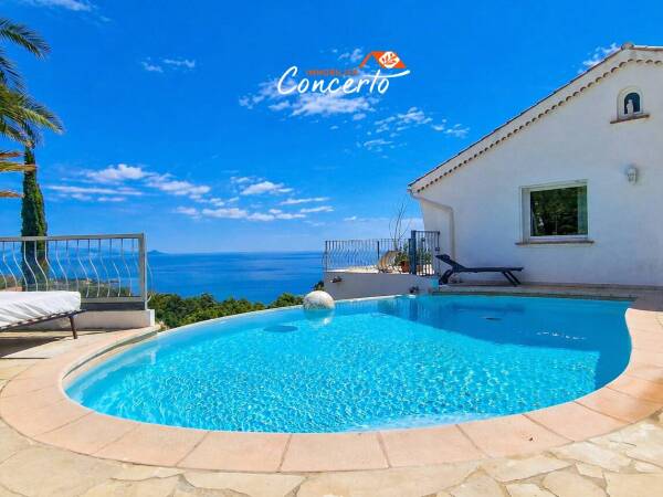 Achat villa vue mer aux Issambres