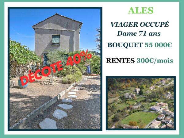 Maison en Viager Occupé ALES
