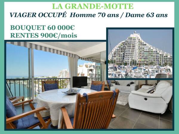Appartement en Viager Occupé La Grande-Motte