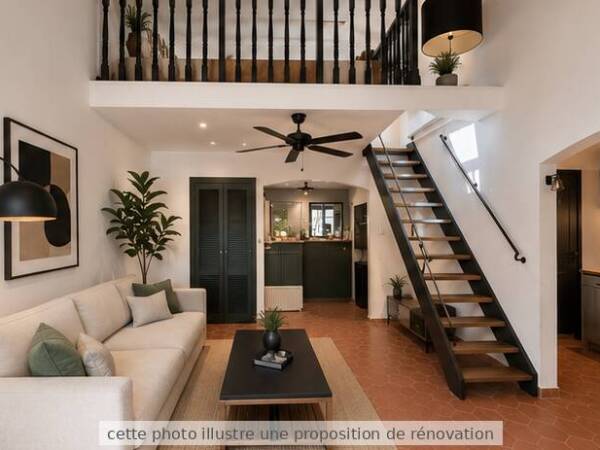 Appartement 3 pièces à 130 mètres de la plage de la Bouillabaisse