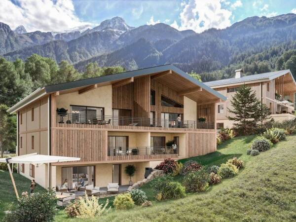 Appartement T2 dans chalet neuf de standing aux houches