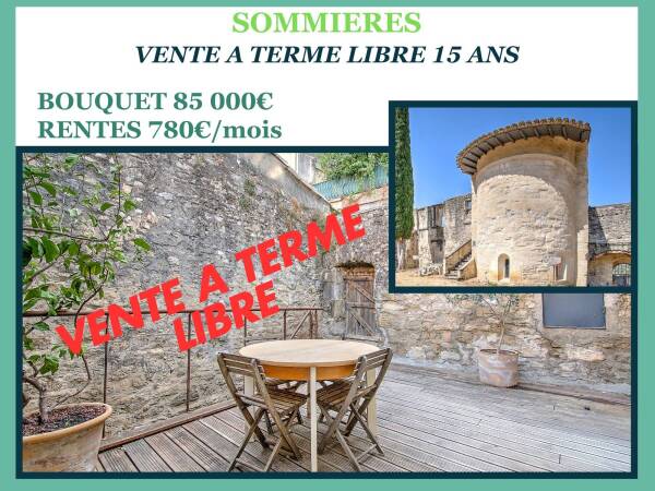 Maison en Vente à Terme Libre SOMMIERES
