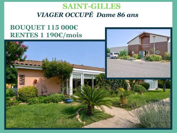 Villa Senoriale en Viager Occupé à SAINT-GILLES
